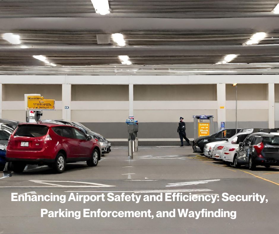 Enhancing Airport Safety and Efficiency: Innovations in Security, Parking Enforcement, and Wayfinding 