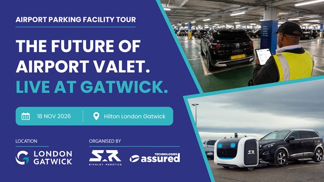 The Future of Airport Valet. Live at Gatwick.